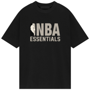 Unisex Black NBA x ESSENTIALS T-Shirt
