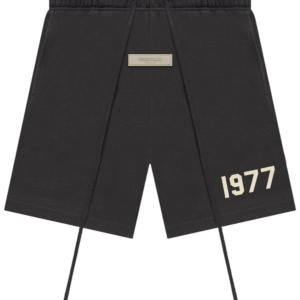1977 Black Essentials Shorts